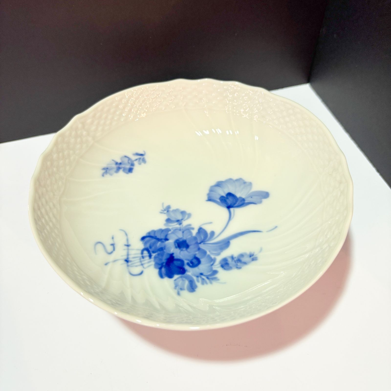 ● ロイヤルコペンハーゲン ブルーフラワープレイン コンポート ROYALCOPENHAGEN Blue Flower Plain Compote