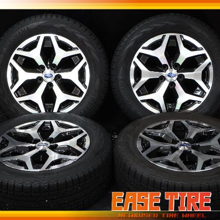 スバル SKE フォレスター アドバイス 純正 17インチ ヨコハマ iceGUARD G075 225/60R17 2024年製 バリ山 クロストレック等