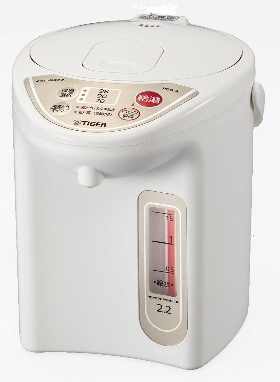 【特価商品】アーバンホワイト 2.2L PDR-A220WU マイコン電動ポット TIGER