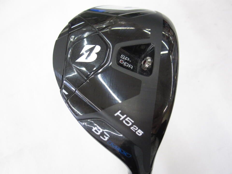 ブリヂストン　B3MAX HY　25度　VANQUISH BSh for MAX　Rフレックス　ユーティリティ　中古　ゴルフドゥ！緑店【最短即日発送】