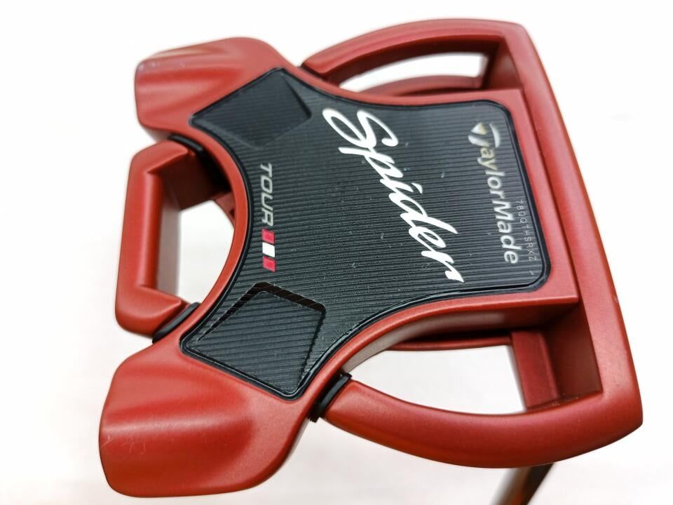 テーラーメイド　Spider TOUR Red T-Sightline US　パター　中古　ゴルフドゥ！福山王子店【最短即日発送】