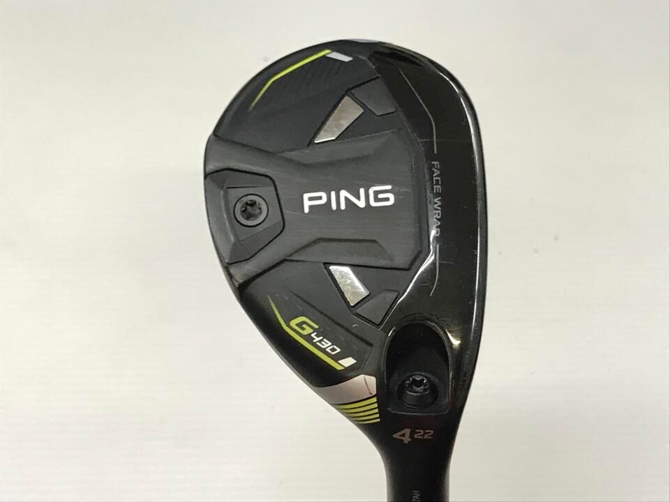 ピン　G430　22度　ALTA J CB BLACK　Sフレックス　ユーティリティ　中古【最短即日発送】