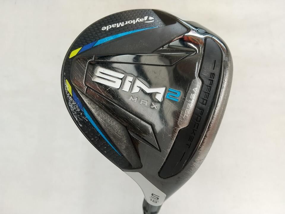 テーラーメイド　SIM2 MAX　18度　TENSEI BLUE TM50(SIM2)　SRフレックス　フェアウェイウッド　中古　ゴルフドゥ！高知店【最短即日発送】