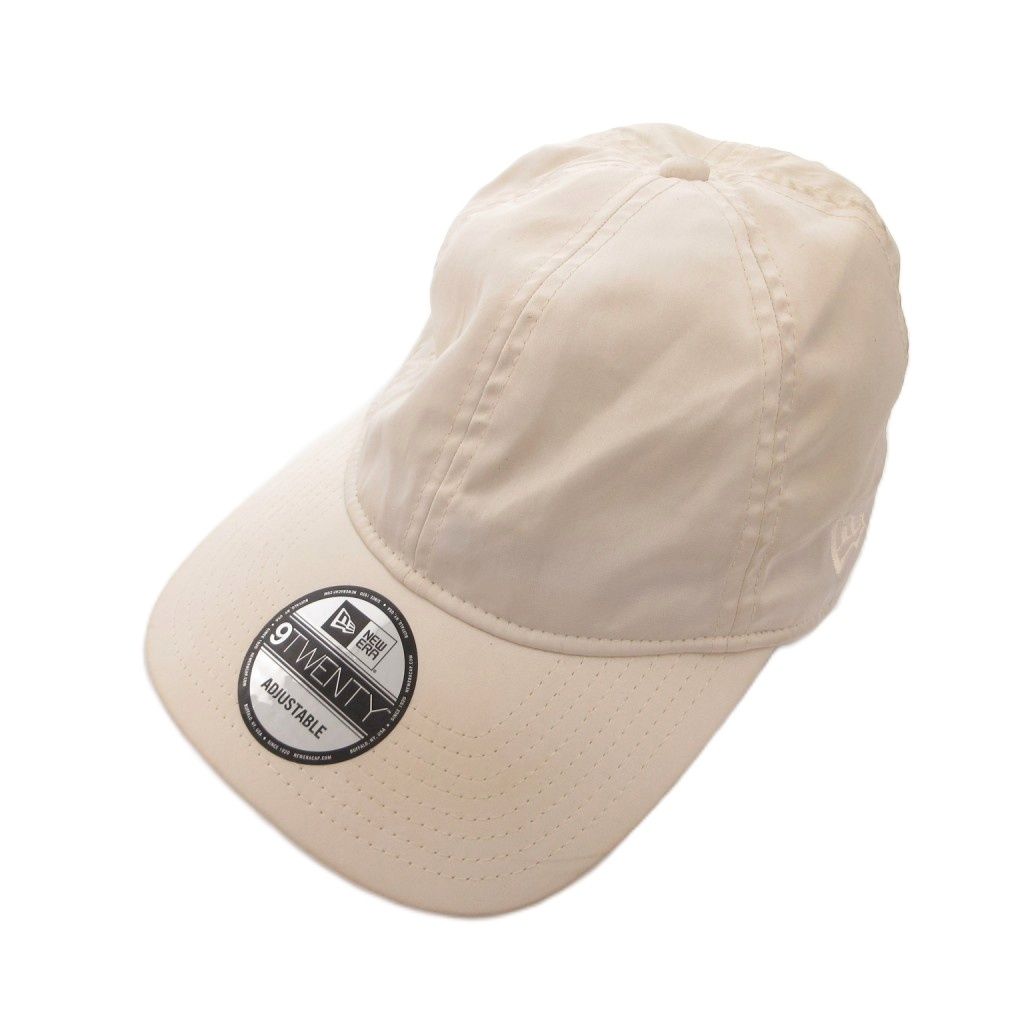 NEW ERA 9TWENTY キャップ ベージュ 刺繍 ニューエラ NEW ERA 9TWENTY 帽子 キャップ ロゴ 刺繍 ベージュ /FF