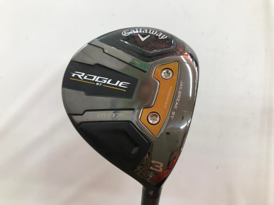 キャロウェイ　ROGUE ST MAX　15度　VENTUS 5 for Callaway　SRフレックス　フェアウェイウッド　中古　ゴルフドゥ！水戸店【最短即日発送】