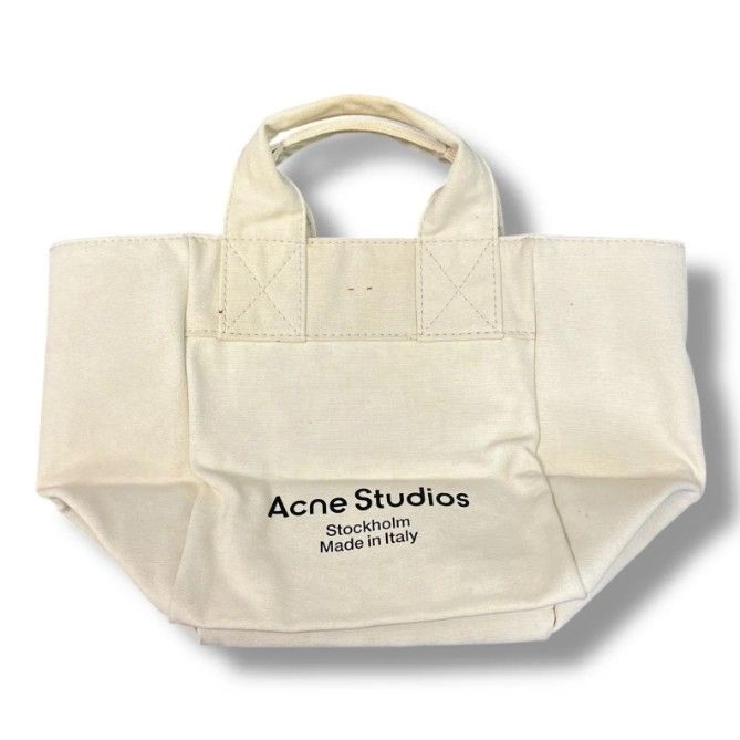 ACNE STUDIOS Canvas tote bag キャンバストートバッグ ハンドバッグ アクネストゥディオス ナチュラル F （984MG） 13,680円