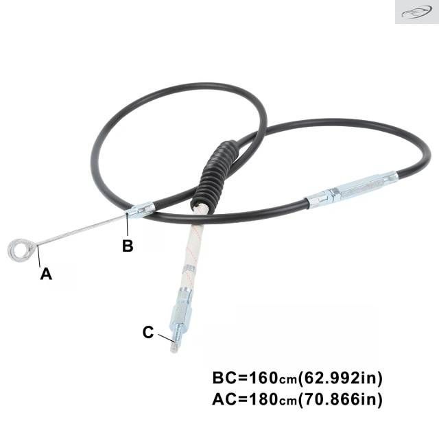 Motorcycle 160cm 190cm 220cm Clutch Cable Harley Road King Tri Glide Electra Glide 2009-2013 2012