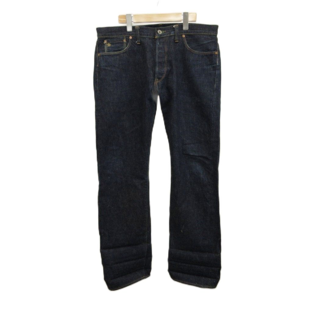 トイズマッコイ TOYS McCOY 135D デニムパンツ ジーンズ ストレート ボタンフライ W36 L34 XL インディゴ 紺 ネイビー /XZ ■GY18