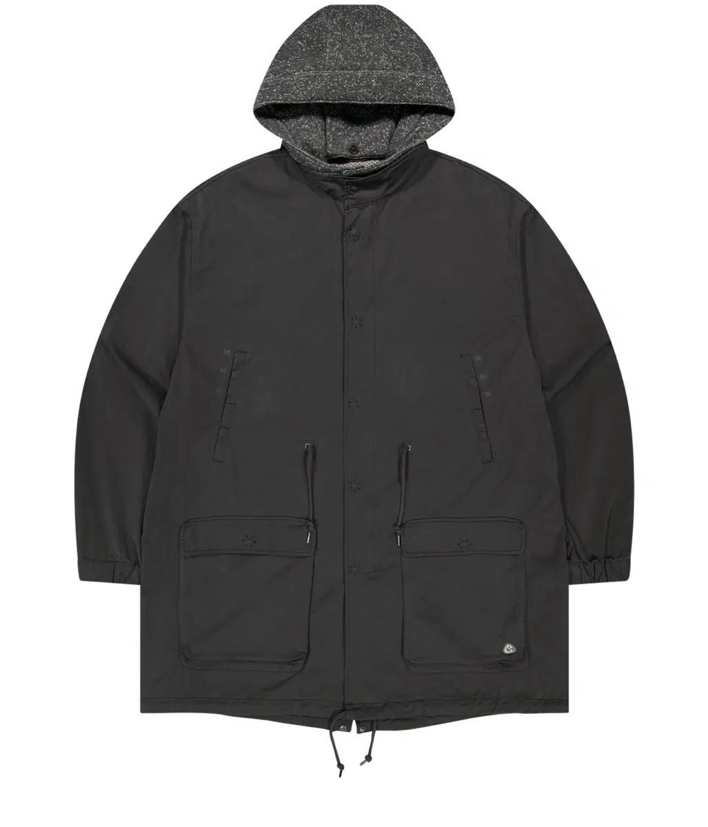 ISSEY MIYAKE ウォッシュド ミリタリー ジャケット チャコール 38,420円