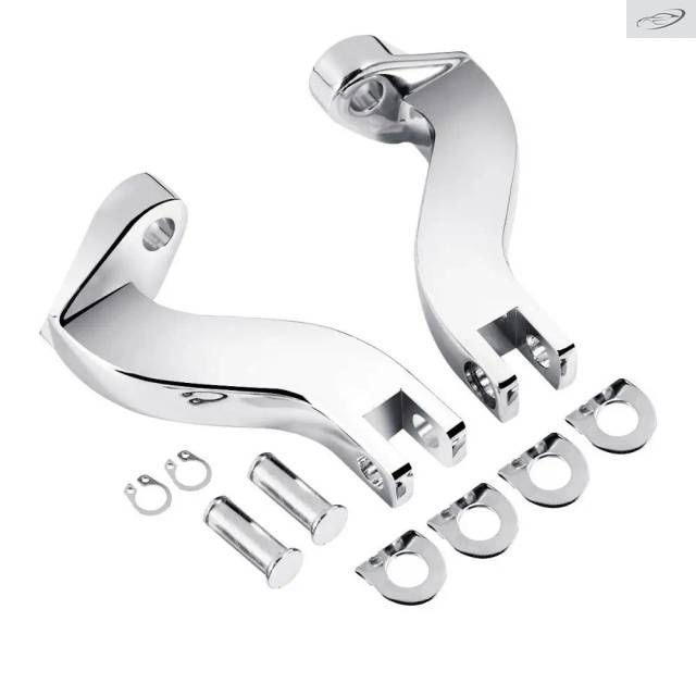 Motorcycle Passenger Rear Foot Peg Mounting Kits Harley Touring CVO Street Electra Glide Road King FLHT 1993-2020 6,776円