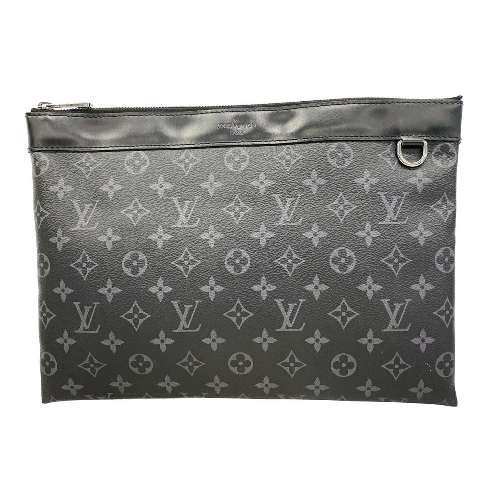 ルイ・ヴィトン(Louis Vuitton) ルイ・ヴィトン クラッチバッグ モノグラム・エクリプス ポシェットディスカバリー M62291 ブラックメンズ