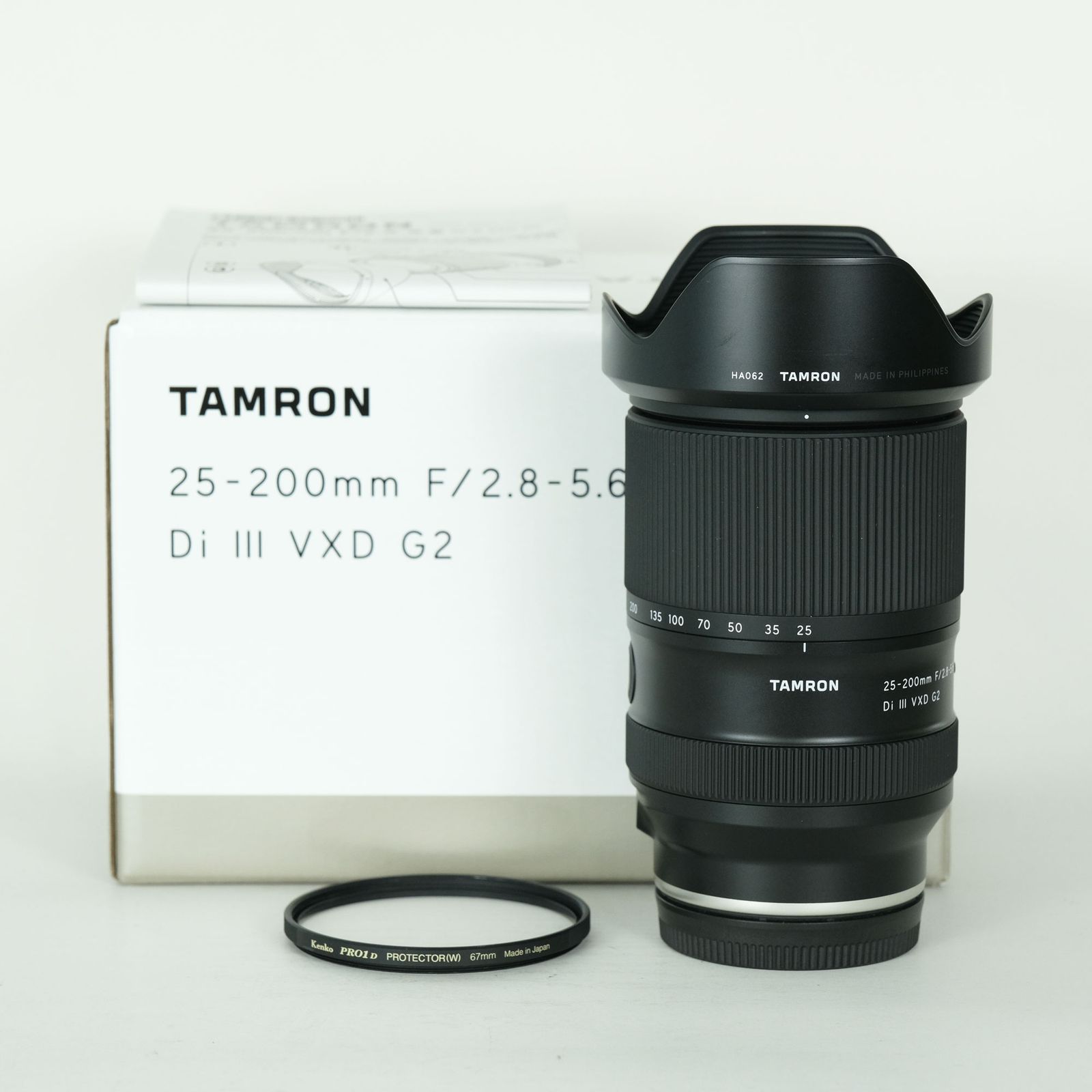 [美品 | フィルター付] TAMRON 25-200mm F/2.8-5.6 Di III VXD G2 (Model A075) [ソニーE用] | SONY Eマウント