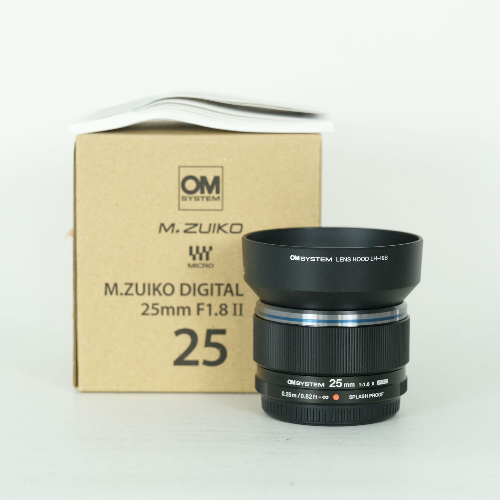 [美品] OM SYSTEM M.ZUIKO DIGITAL 25mm F1.8 II | マイクロフォーサーズマウント 28,275円