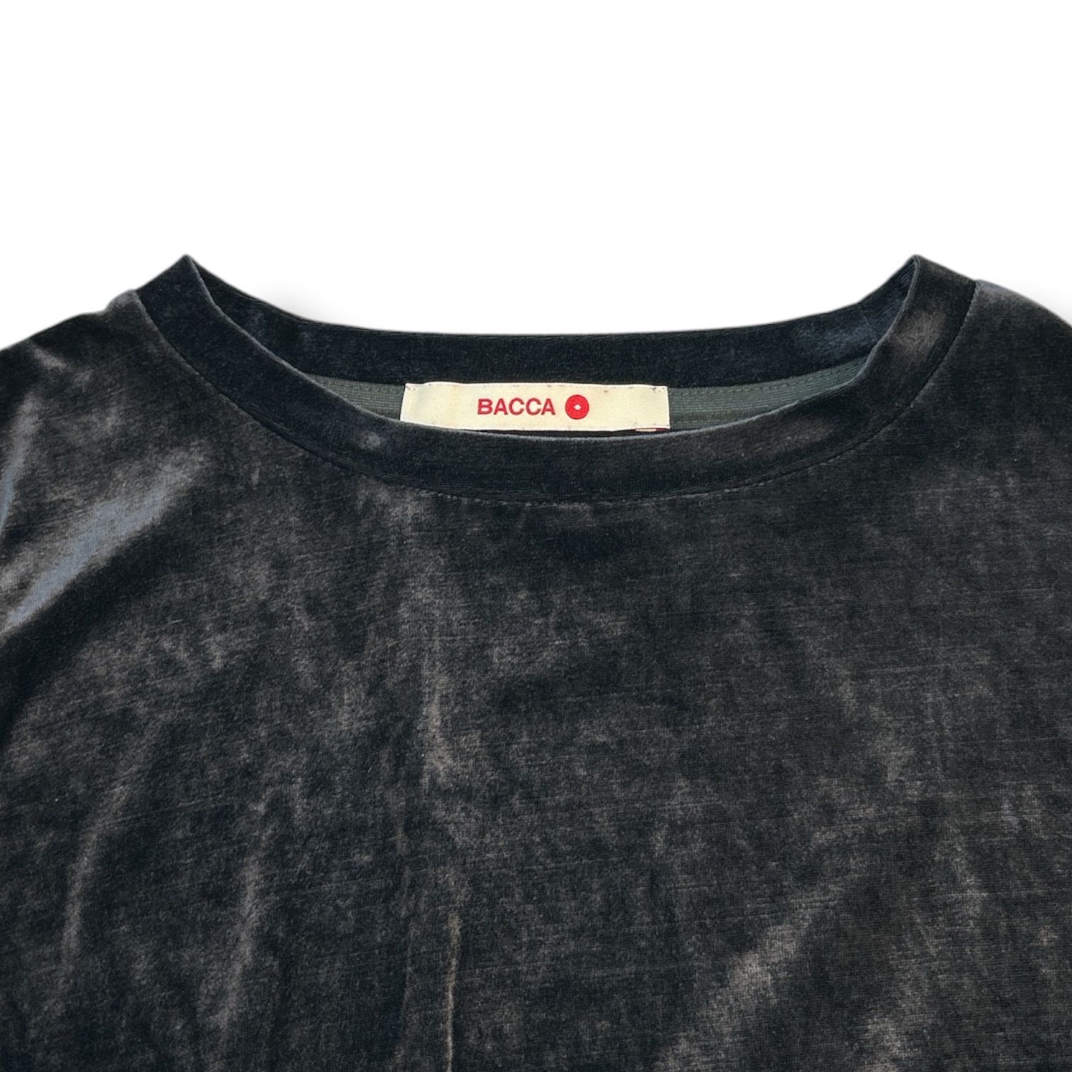 BACCA バッカ inner piece ベロアジャージーTシャツ 半袖 Tシャツ