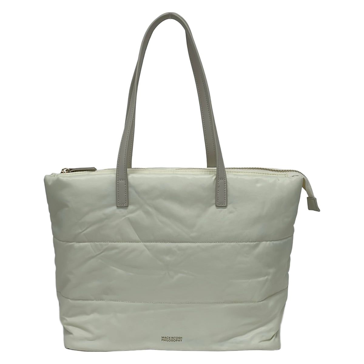MACKINTOSH PHILOSOPHY(マッキントッシュフィロソフィー) トートバッグ美品 パデットトートバッグ H5110503 アイボリー