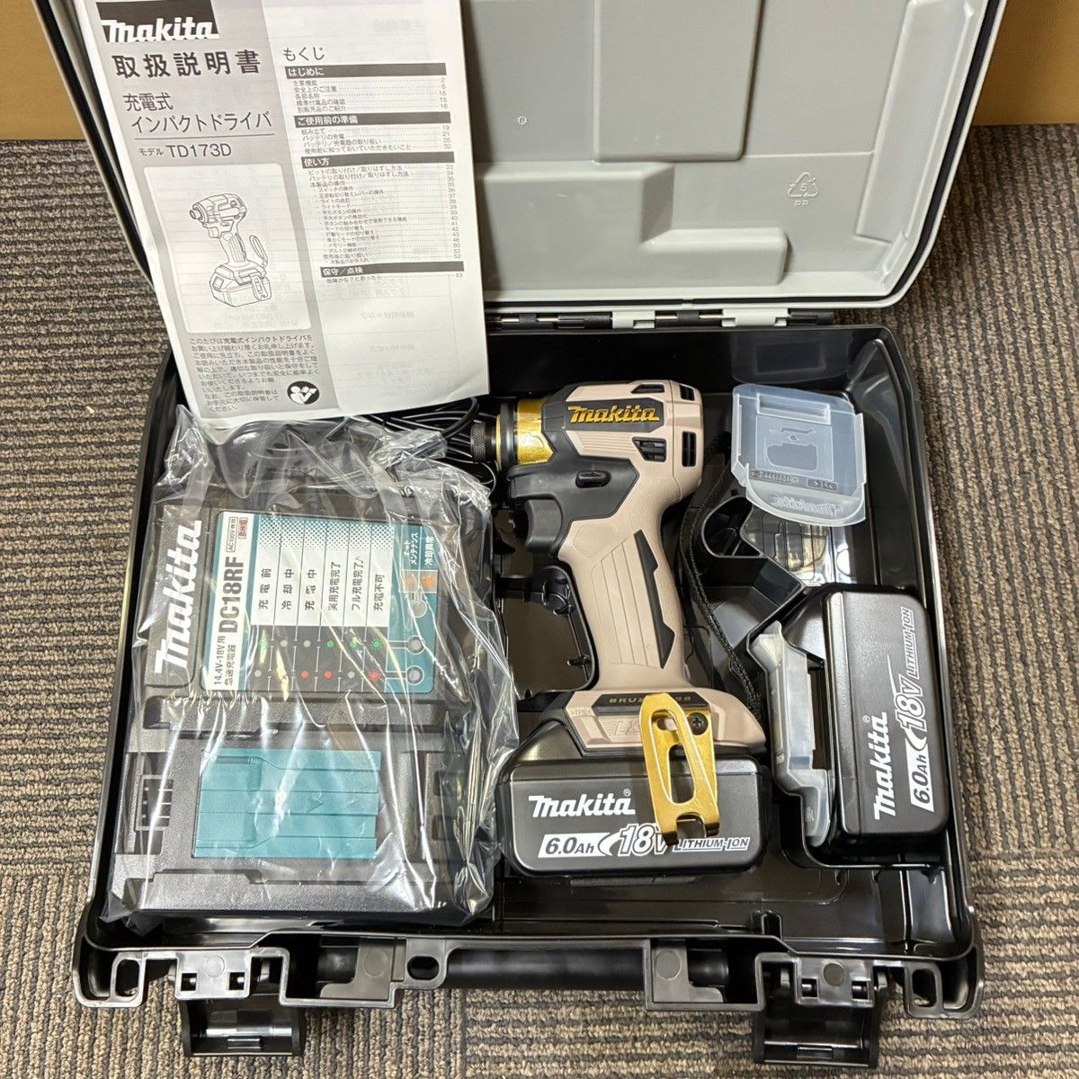 マキタ(makita) インパクトドライバー 20周年モデル プレミアムグレージュ TD173DGXPG 【未使用】【市川行徳店】