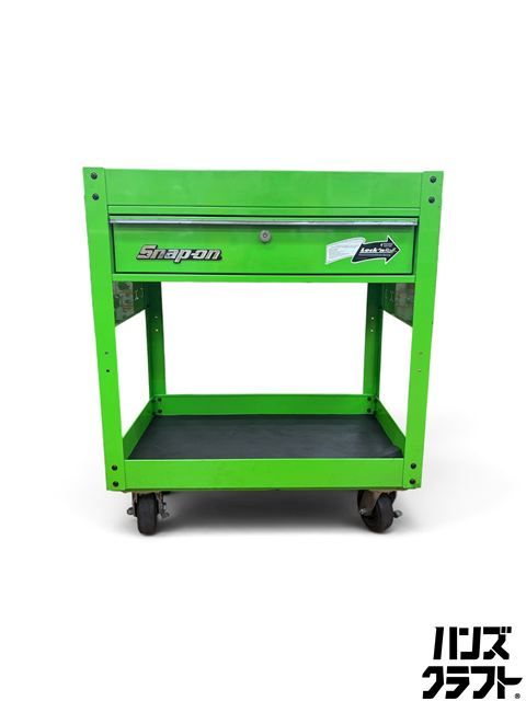 ▽配送不可【引取限定】【下関店】スナップオン KRSC3JKPJJ ツールカート 鍵無し　グリーンカラー【中古】 40,300円