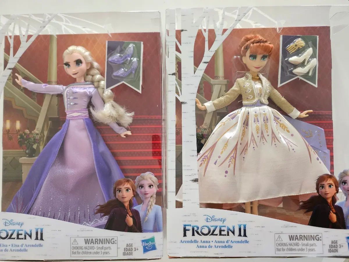 アナと雪の女王2 Lエル+アナ デラックス ファッション ドレスセット