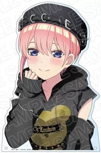 【中古】アクリルスタンド・アクリルパネル 中野一花(サブカルパンクver.) 特大ダイカットアクリルボード 「五等分の花嫁∽」