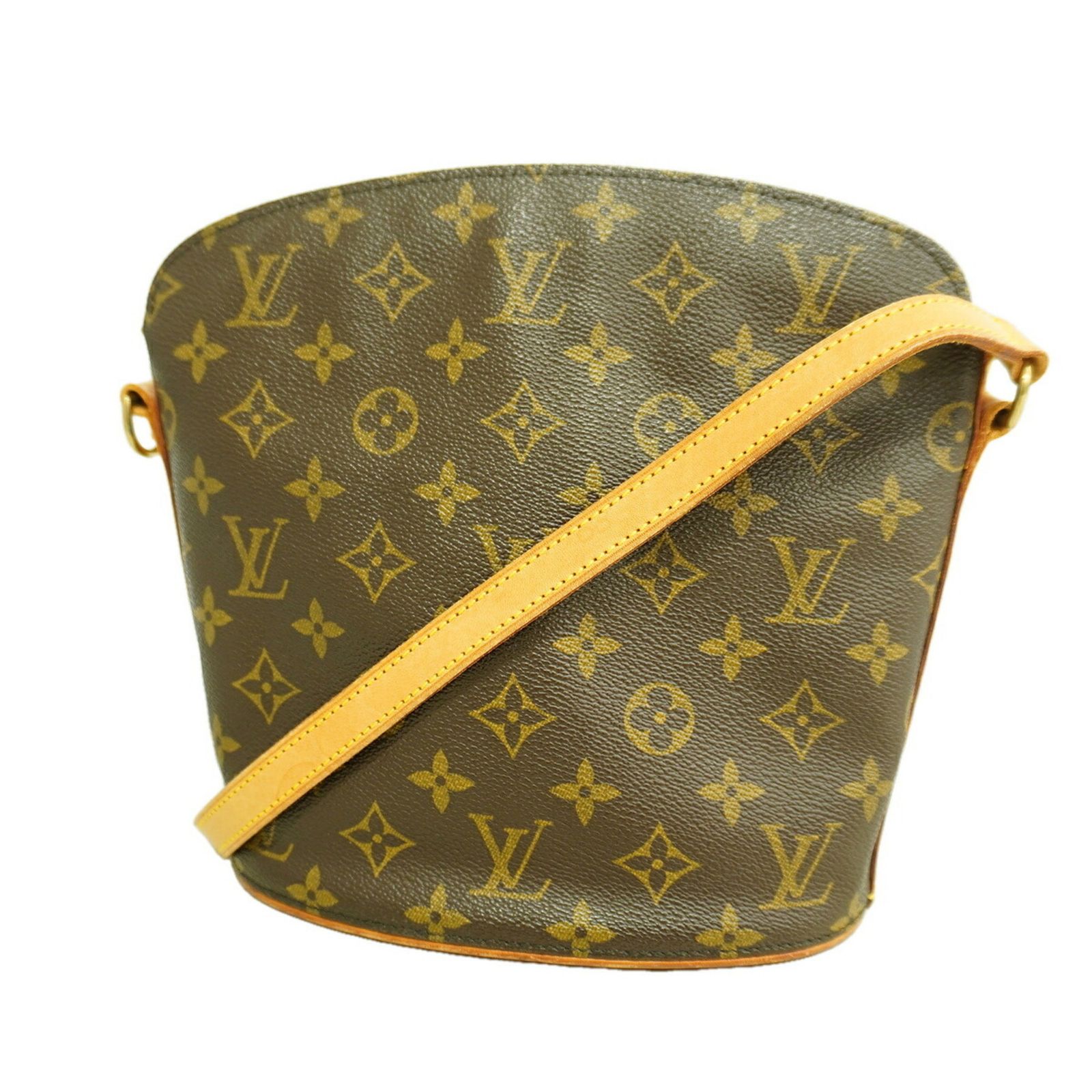 ルイ・ヴィトン(Louis Vuitton) ルイ・ヴィトン ショルダーバッグ モノグラム ドルーオ M51290 ブラウンレディース