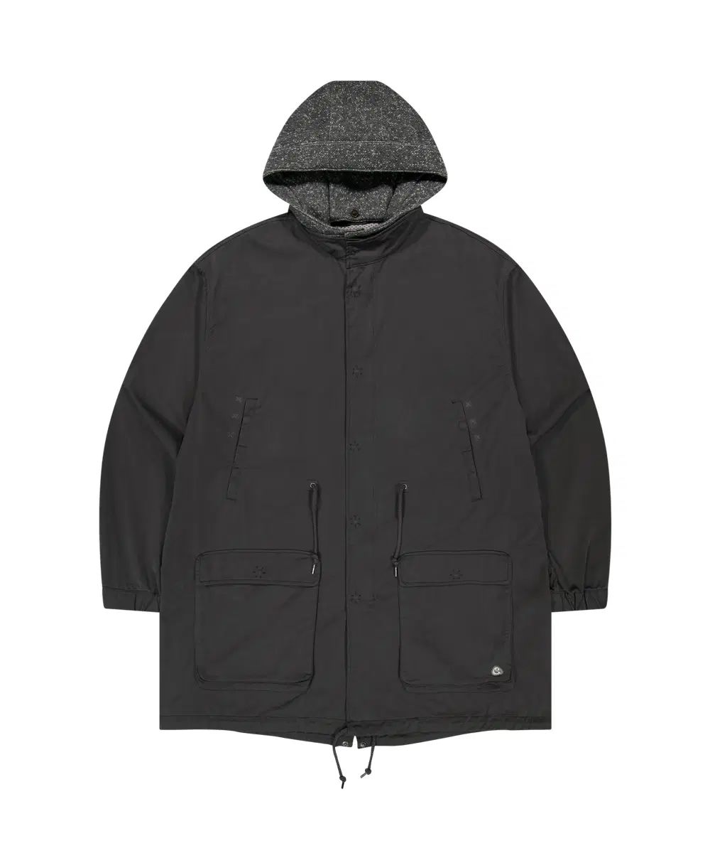 26fw ISSEY MIYAKE マウンテンパーカー チャコール