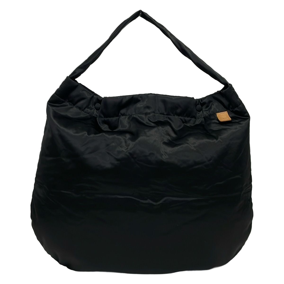 russet(ラシット) ショルダーバッグ美品 黒 THE CLOUDS NYLON