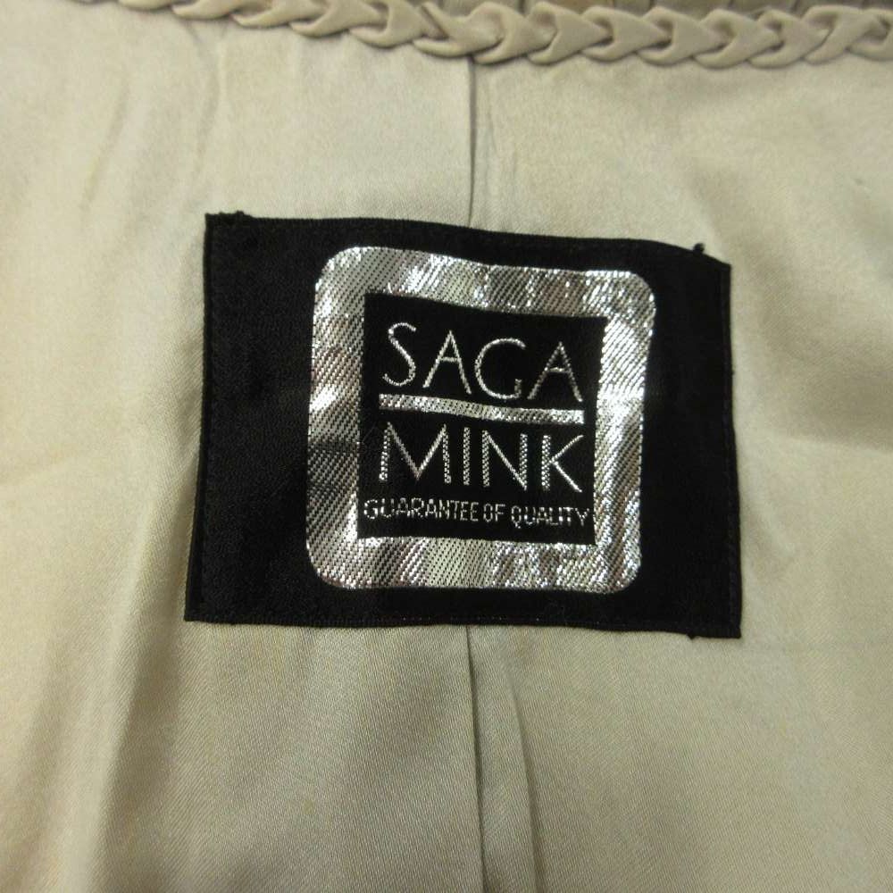 サガミンク SAGA MINK 銀サガ ミンクファー コート アウター 毛皮