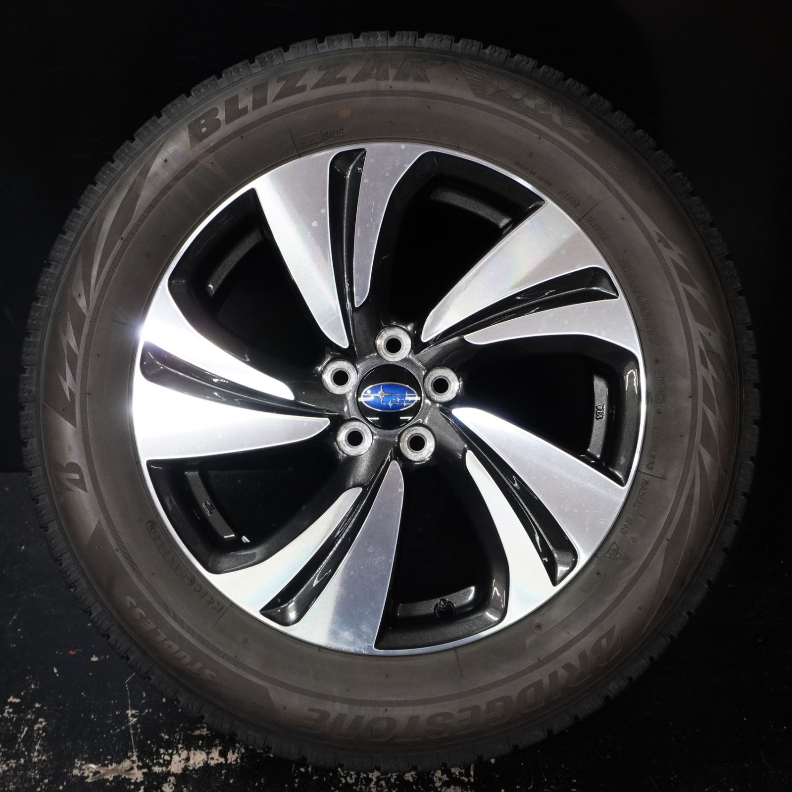 スバル GT系 XV 純正 スタッドレスセット 17インチ ブリヂストン