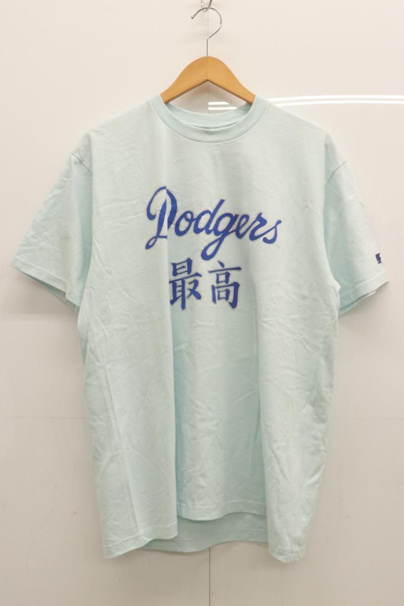 【中古】 Supreme メンズTシャツ M 22AW MLB Kanji Teams Tee Dodgers Supreme M 青 ブルー ロゴ 6,329円
