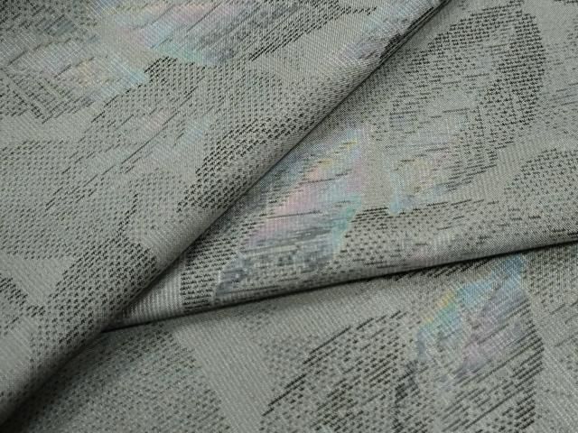 平和屋着物●本場大島紬　総絣　舞葉文　正絹　逸品　CABI2090yc