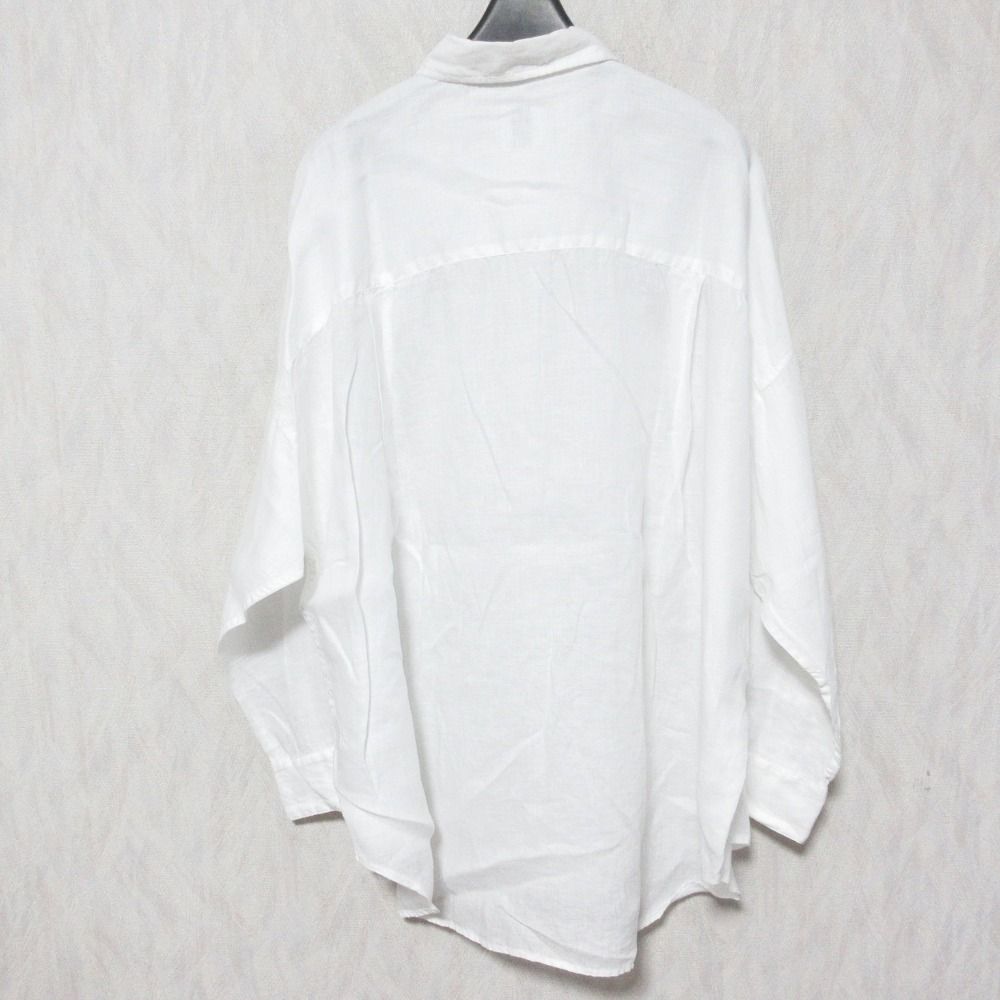 美品 24SS spick＆span スピックアンドスパン 80リネンカシュクール 