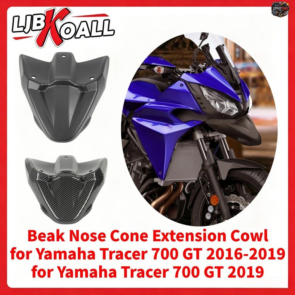 ヤマハ TRACER 700 GT 2016-2019 用 ビークノーズコーンエクステンションカウル、ヤマハ TRACER 700 GT 2019 用 フロントホイールフェンダ