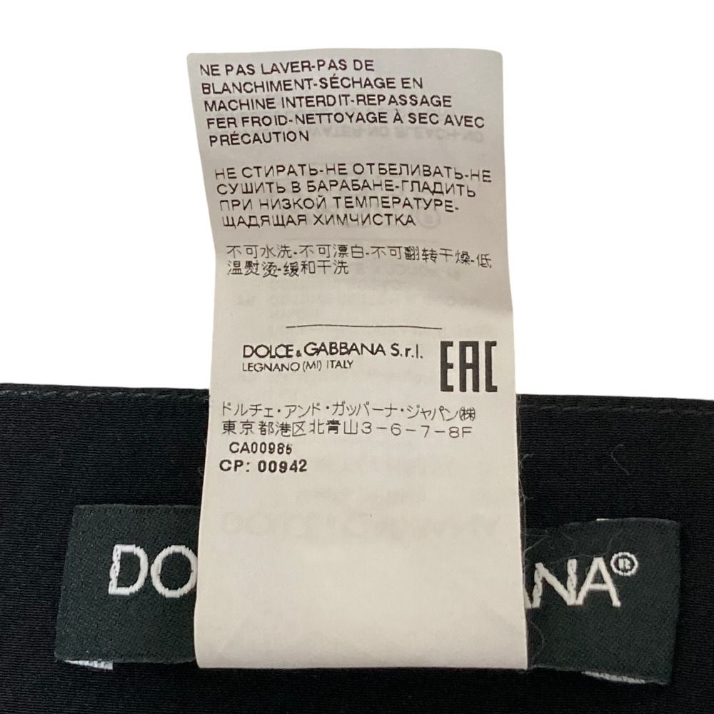 美品 DOLCE&GABBANA ドルチェアンドガッバーナ ポルカドットプリント