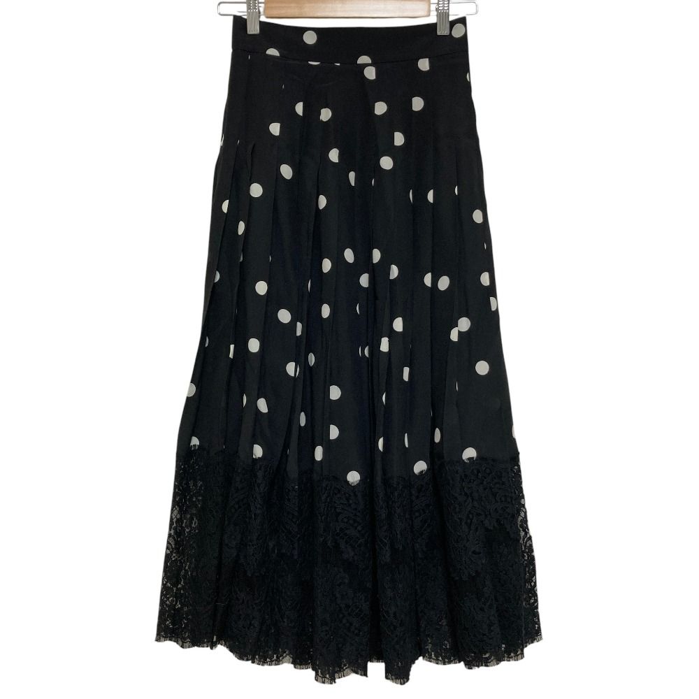 美品 DOLCE&GABBANA ドルチェアンドガッバーナ ポルカドットプリント
