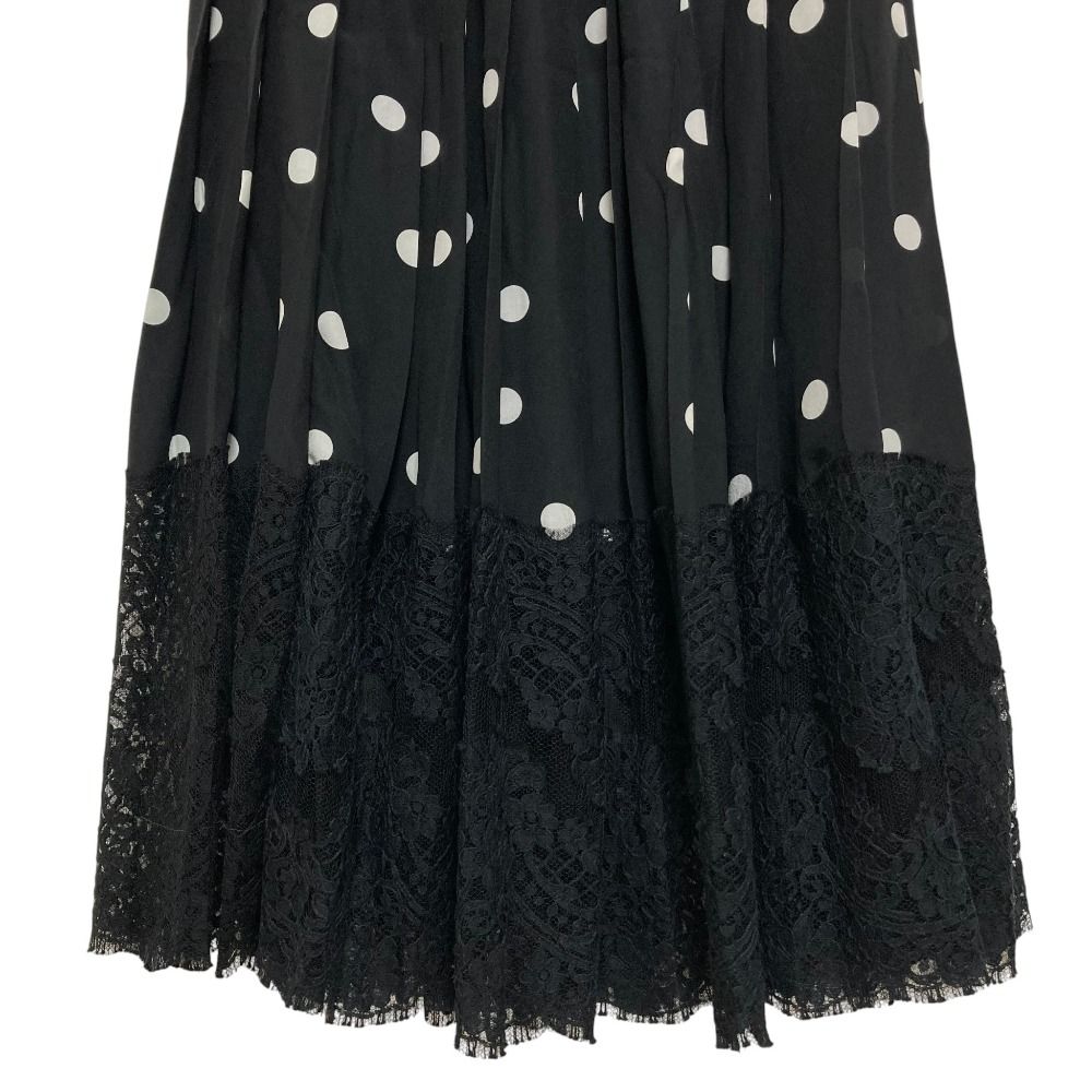 美品 DOLCE&GABBANA ドルチェアンドガッバーナ ポルカドットプリント