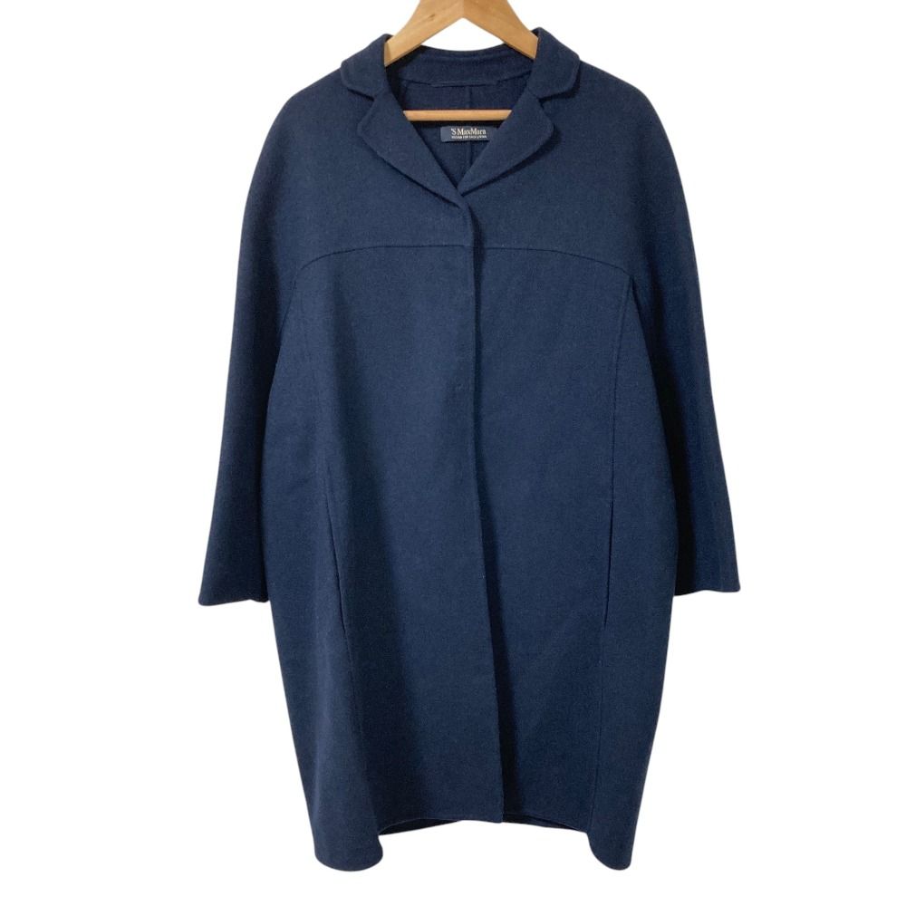 良品 S Max Mara エスマックスマーラ クチートアマーノ ウール リバー
