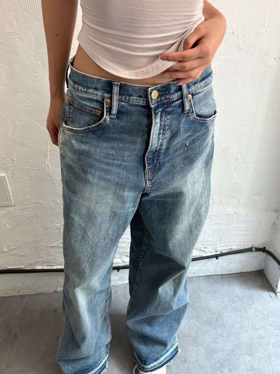Surt x BIG JOHN (ビックジョン) テーパード デニム パンツ 13,375円