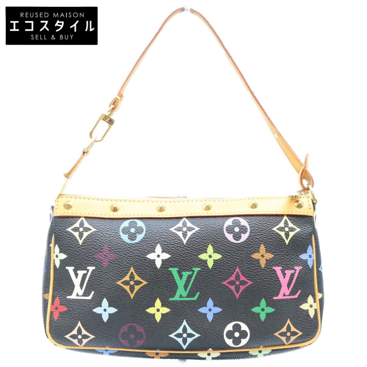 LOUIS VUITTON ルイヴィトン M92648 モノグラムマルチカラー ノワール ポシェット アクセソワール 120,451円