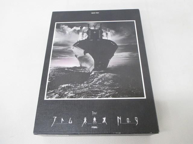 アーティスト BUCK TICK Blu-ray TOUR アトム 未来派 No.9 初回限定盤 中古品 8,280円
