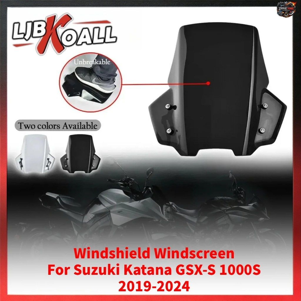 スズキ カタナ GSX-S 1000S 2019-2024 用ウインドシールド ウインドスクリーン スズキ GSXS 1000S 用フライスクリーン ウインドディフレク