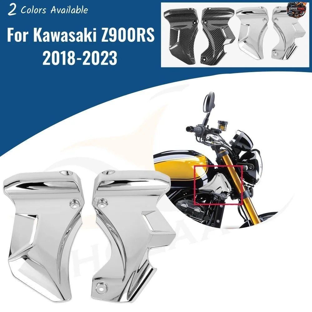 カワサキ Z900 RS 2018-2024 Z900RS SE CAFE ABSタンク フロントサイドフレームカバー オートバイ ガスサイドパネル フェアリング アクセサ