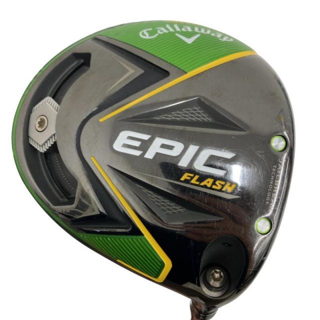 【中古】 キャロウェイ EPIC FLASH 10.5° ドライバー DR 純正特注シャフト (フレックスS) メンズ 男性用 右利き 右用 Cランク ゴルフクラブ