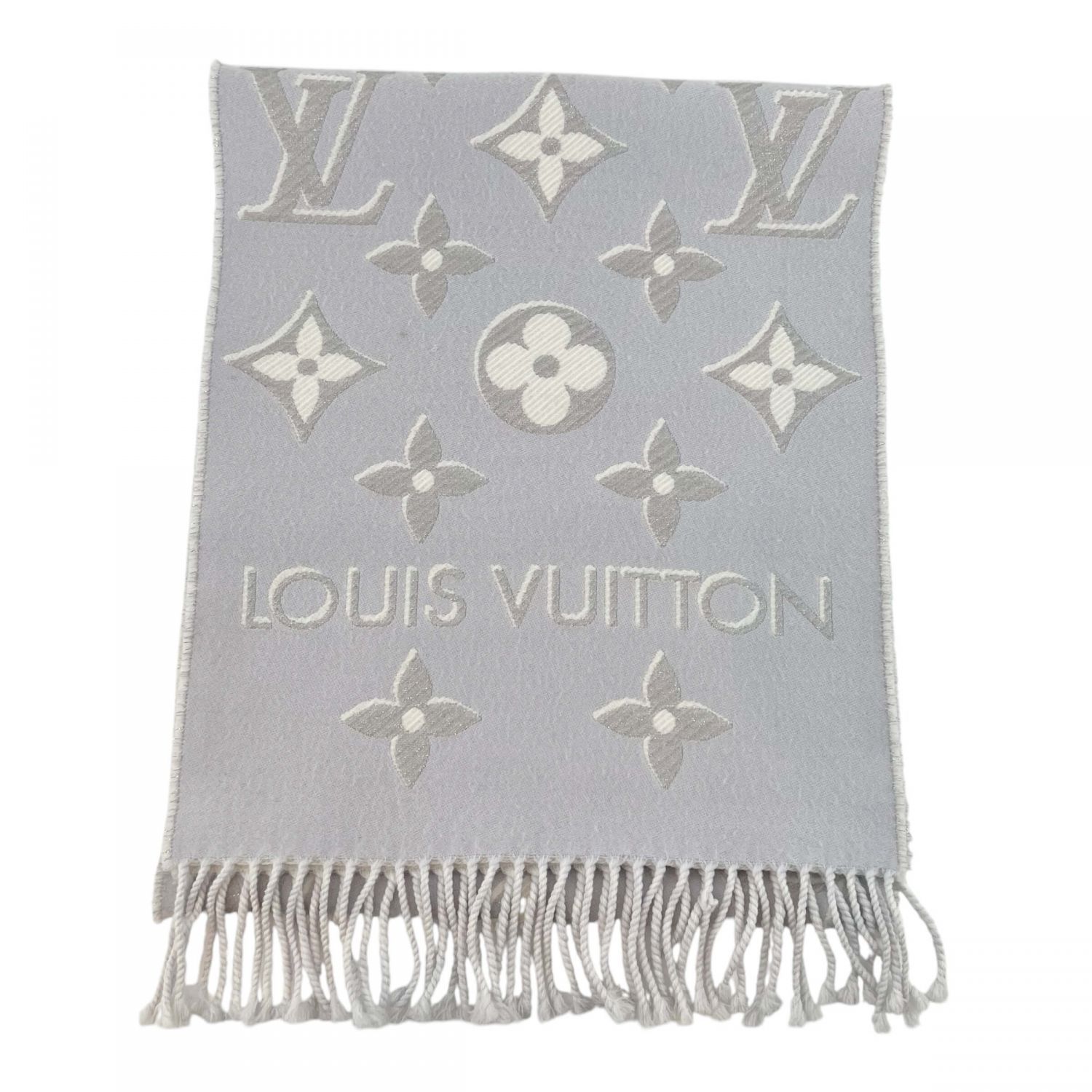 【中古】 LOUIS VUITTON ルイ・ヴィトン M78895 エセンシャル シャイン マフラー モノグラム パープル系 レディース24033848 SA 48,480円