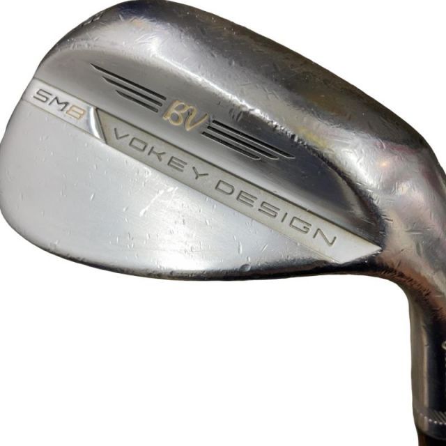 【中古】 タイトリスト VOKEY SPIN MILLED SM8 ツアークロム 58°/08°M ウェッジ WG Dynamic Gold (フレックスS) メンズ 男性用 右利き 右用 Dランク ゴルフクラブ