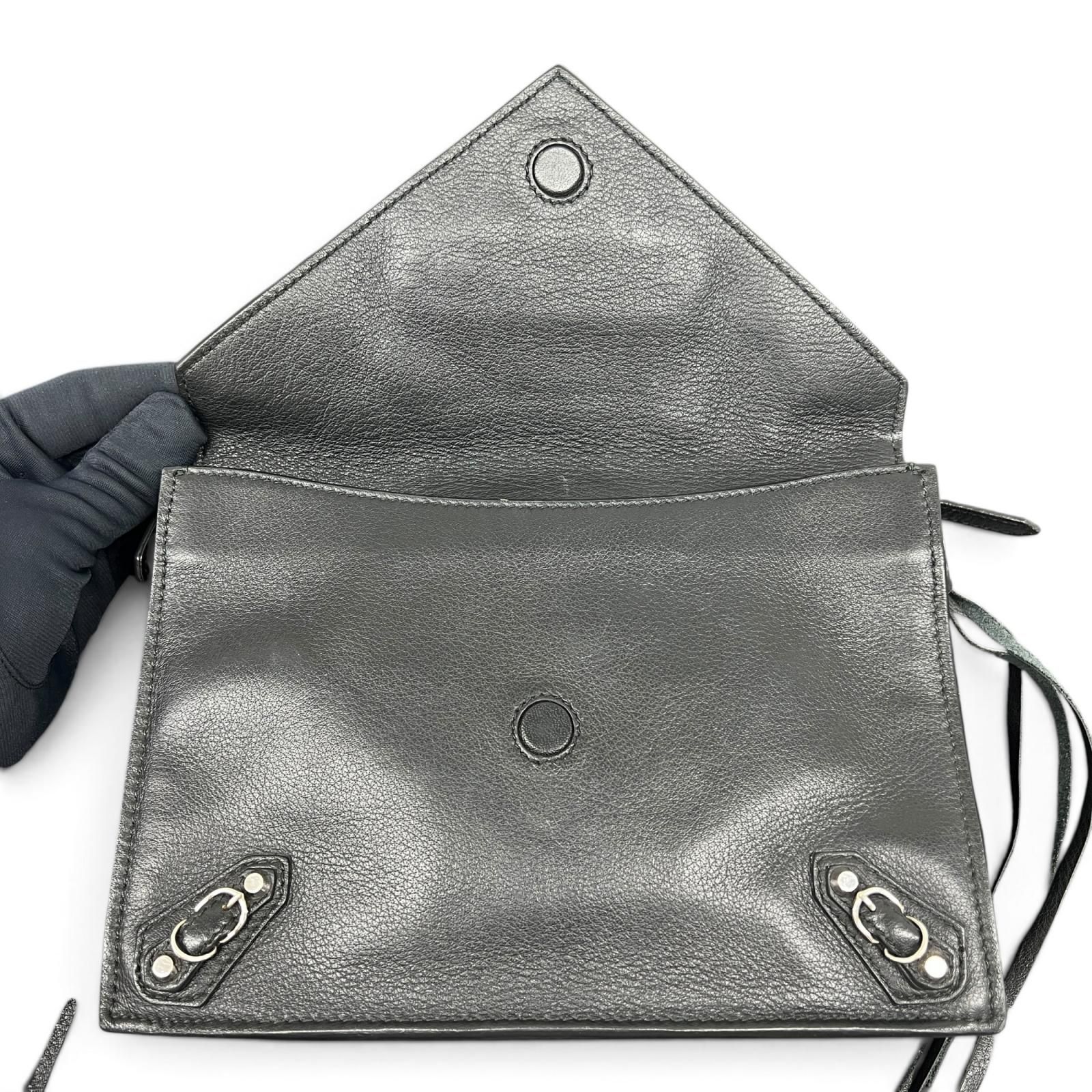 BALENCIAGA 希少 バレンシアガ ペーパートリプル XS ショルダーバッグ 