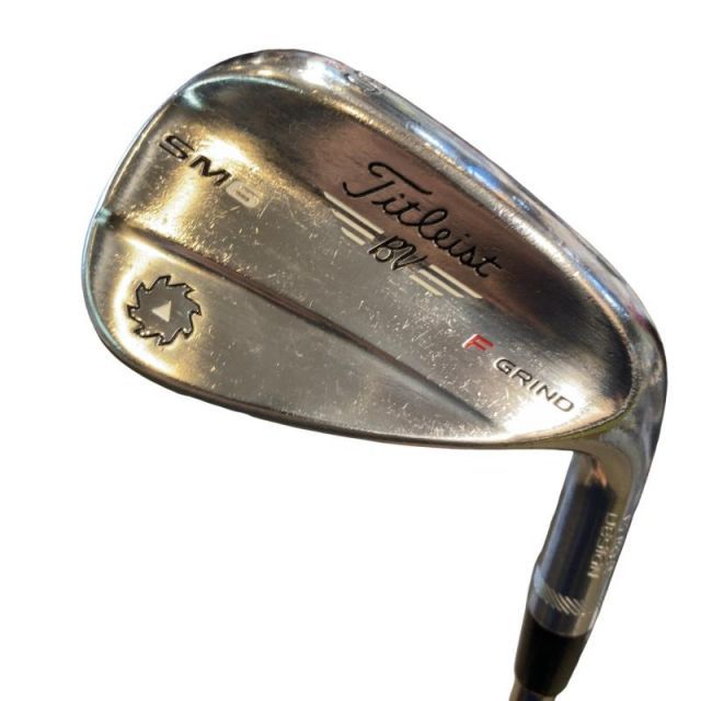 【中古】 タイトリスト VOKEY SPIN MILLED SM6 ツアークロム 50°/12°F ウェッジ WG Dynamic Gold (フレックスS) メンズ 男性用 右利き 右用 Cランク ゴルフクラブ