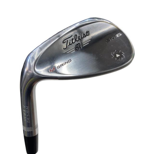 【中古】 タイトリスト VOKEY SPIN MILLED SM6 ツアークロム 56°/08°M レフティ ウェッジ WG Dynamic Gold (フレックスS) メンズ 男性用 左利き レフティ 左用 Cランク ゴルフクラブ