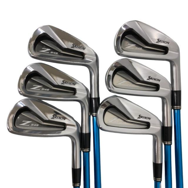 【中古】 ダンロップ SRIXON Z545 6S アイアンセット IR Miyazaki Kosuma Blue(水) Iron (フレックスS) メンズ 男性用 右利き 右用 Cランク ゴルフクラブ