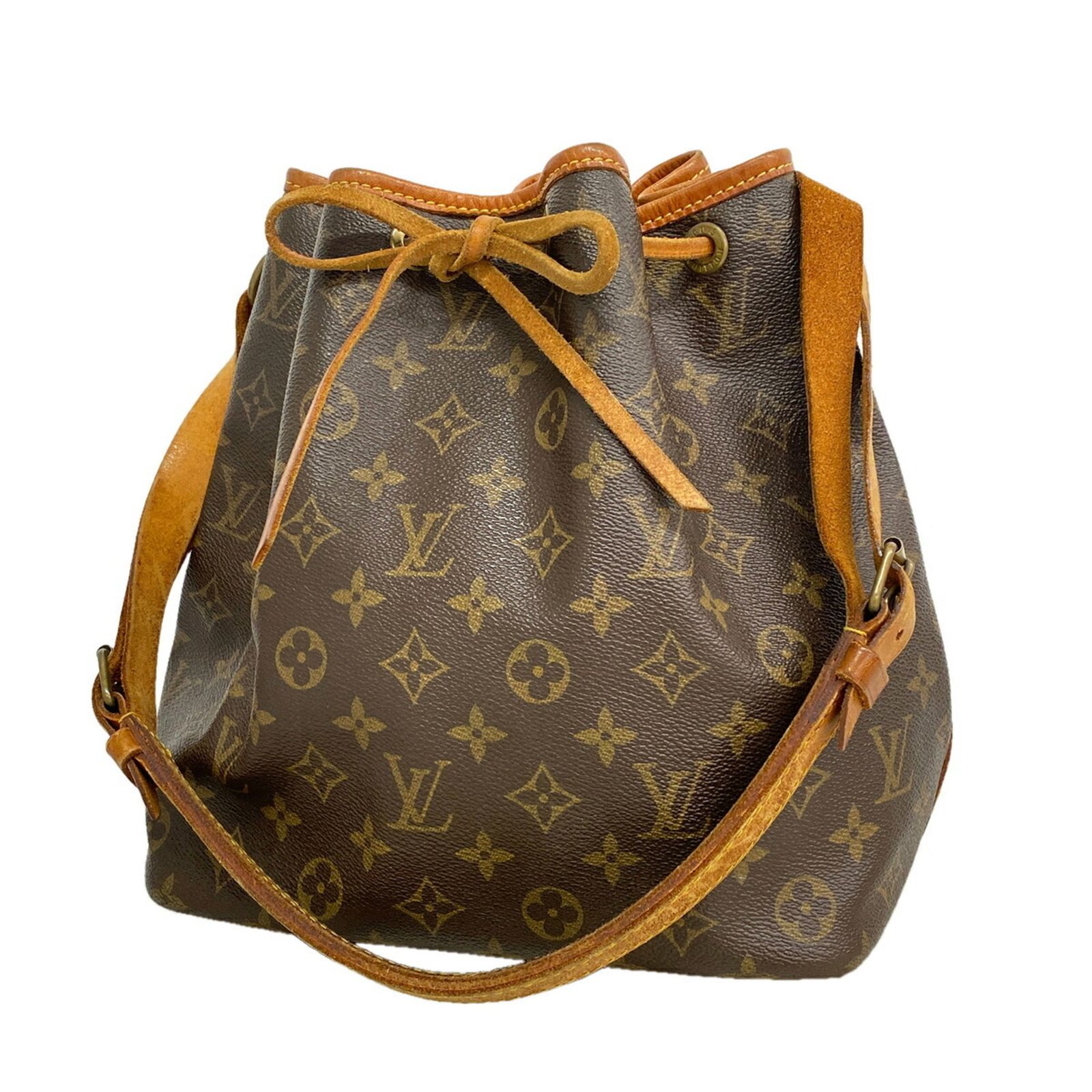 ルイ・ヴィトン(Louis Vuitton) ルイ・ヴィトン ショルダーバッグ モノグラム プチノエ M42226 ブラウンレディース