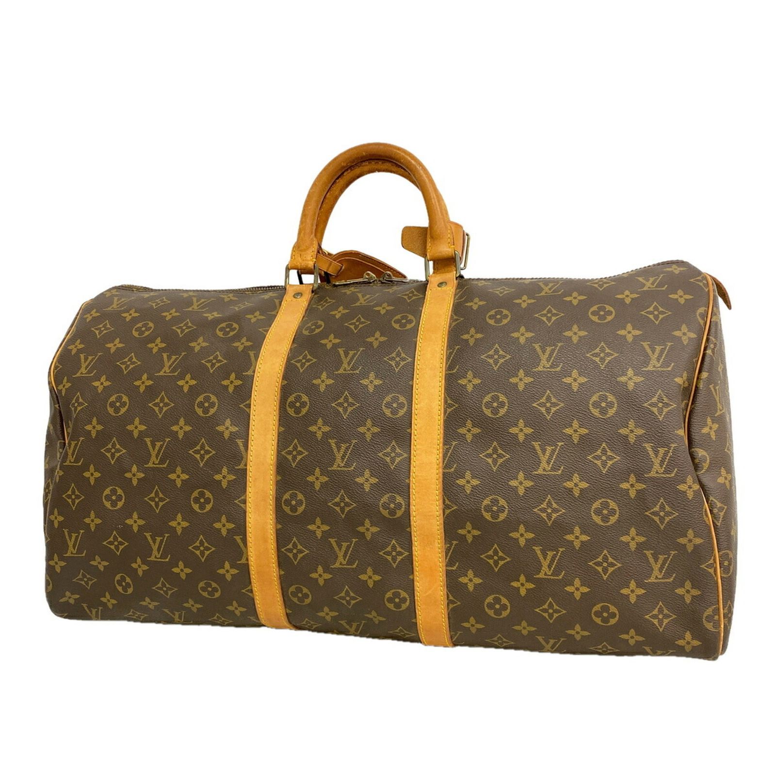 ルイ・ヴィトン(Louis Vuitton) ルイ・ヴィトン バッグ・ボストンバッグ モノグラム キーポル55 M41424 ブラウンメンズ レディース